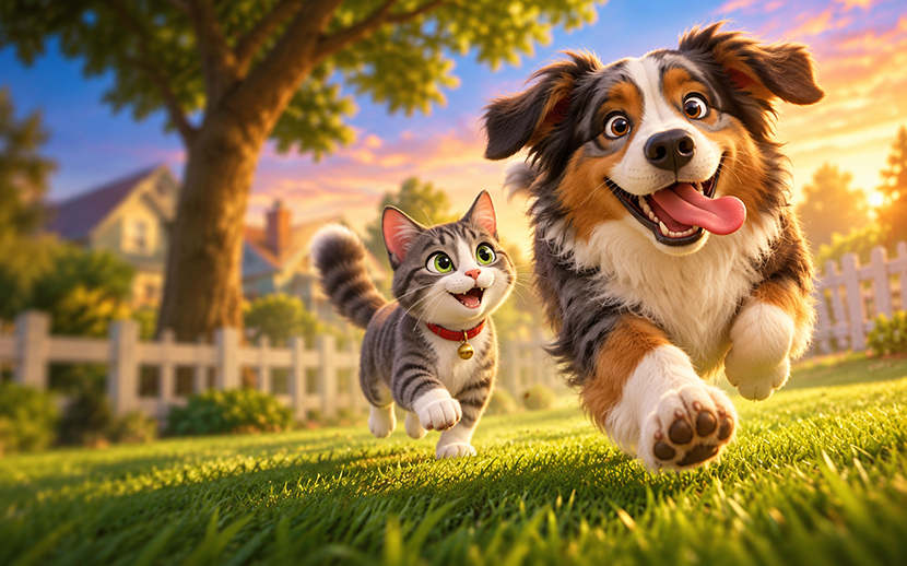 Sunny Paws Rush