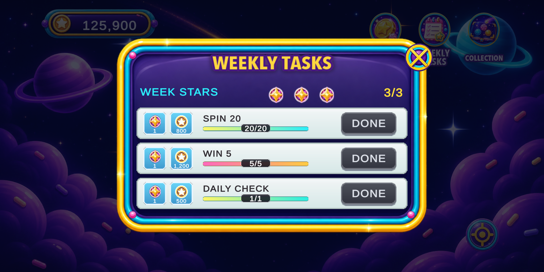 Candy Nova Slot landscape screenshot placeholder 3